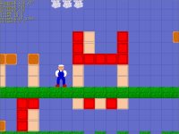 2D platfomer style game